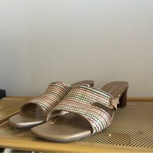 Naturalizer Multicolor Woven Sandals